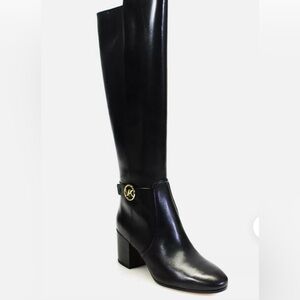 Michael Kors Carmen Leather Riding Boot Size 6.5
